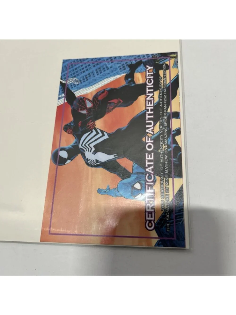 Amazing Spider-Man 252 Facsimile Edition ENHANCED SIGNATURE With COA